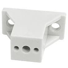 Drawer Slide Spacer, 2-3/16", White, 50/Box