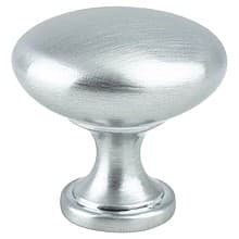 1-1/8" Advantage Plus Round Knob, Satin Chrome