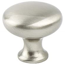 1-1/8" Traditional Advantage Four Mushroom Knob, Brushed Nickel