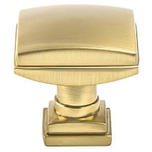 1-1/4" Tailored Traditional Square Knob