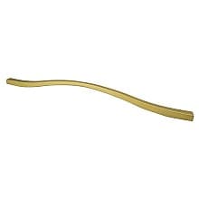 11-11/32&quot;/12-19/32&quot; Fluid Handle Pull, Soft Gold