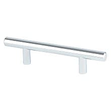 3" Tempo T-Bar Pull, Polished Chrome, 5-5/16" Length