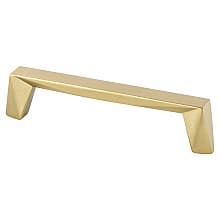 128mm Swagger Handle Pull, Modern Brushed Gold, 5-1/2" Length