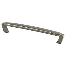 160mm Vested Interest Handle Pull, Vintage Nickel, 7-1/4" Length