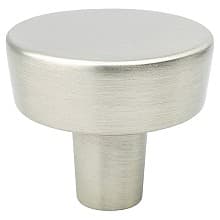 1-9/32" Brookridge Round Knob, Brushed Nickel