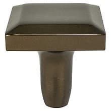 1-3/16" Metro Kitchen Cabinet Knob, Toasted Bronze