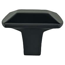 1-7/16&quot; Laura Rectangular Knob, Matte Black