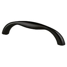 3-25/32" Valencia Rounded Handle Pull, Matte Black