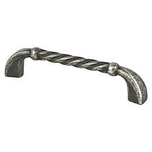 96mm Maestro Handle Pull, Rustic Tin