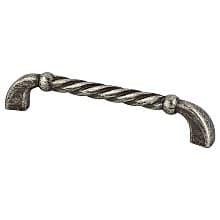 128mm Maestro Rope Pull, Rustic Tin