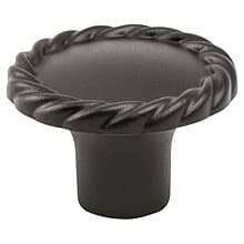 1-3/8" Maestro Round Knob, Rubbed Bronze