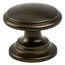 1-3/16" Adagio Round Knob, Oil-Rubbed Bronze