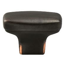 11/16" Vibrato Rectangle Knob, Verona Bronze