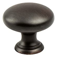 1-1/4" Vibrato Mushroom Knob, Verona Bronze