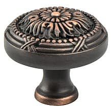 38mm Toccata Round Knob, Verona Bronze
