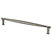 224mm Dierdra Bar Pull, Vintage Nickel, 9-1/2" Length