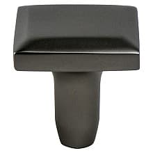 1-3/16" Metro Square Knob, Slate