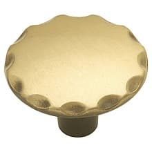 1-1/8" Southwest Lodge Cabinet Knob, Antique Brass