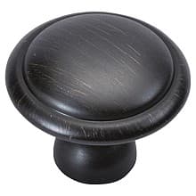 1-3/8" Conquest Cabinet Knob, Vintage Bronze (10/Box)