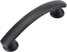 3" American Diner Arch Pull, Vintage Bronze (10/Box)