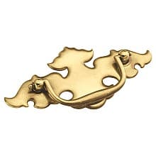 3" x 2-1/2" Manor House Cabinet Pull, Lancaster Hand Polished