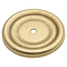 1-7/8" Manor House Cabinet Backplate, Lancaster Hand Polished