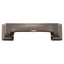 3" Studio Cup Pull, Oil-Rubbed Bronze