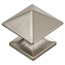 1-1/4" Studio Cabinet Knob, Stainless Steel (Box/10)