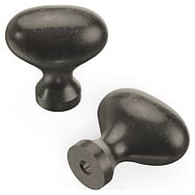 1-1/4" Williamsburg Oval Cabinet Pull (Box/10)