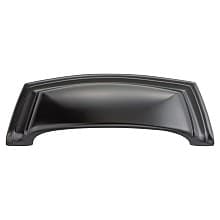 3-3/4" Modus Cup Pull, Matte Black