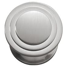 1-1/16" Deco Cabinet Knob, Satin Nickel