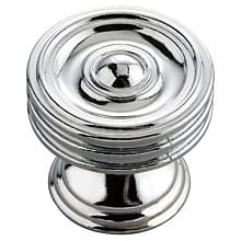 1-1/4" Williamsburg Cabinet Knob, Chrome