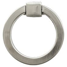 2-1/8" Camarilla Cabinet Pull, Satin Nickel