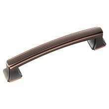 3-3/4" Bridges Cabinet Pull, Oil-Rubbed Bronze (10/Box)