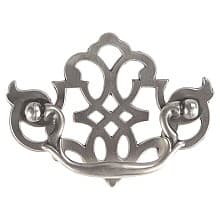 3" Manor House Cabinet Pull, Silver Stone (10/Box)