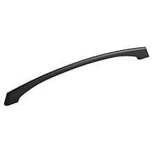 12" Greenwich Arch Pull, Matte Black