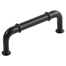 3" Cottage Cabinet Pull, Matte Black