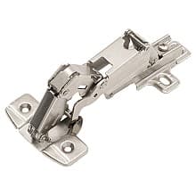 165° Lasy Susan Full Overlay Concealed Hinge, Frameless, Self-Close, Polished Nickel