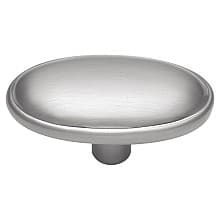 1-11/16" Tranquility Cabinet Knob, Satin Silver Cloud