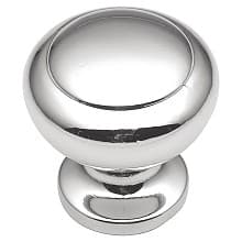 1-1/4" Eclipse Cabinet Knob, Chrome