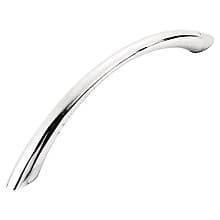 3-3/4" Metropolis Contemporary Arch Pull, Chrome