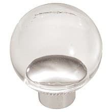 1-3/16" Crystal Palace Cabinet Knob, Lucite (Box/25)
