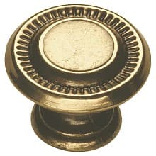 1" Manor House Cabinet Knob, Lancaster Hand Polished