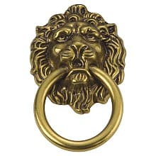 2-5/8" Manor House Cabinet Pull, Lancaster Hand Polished
