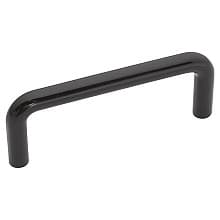 3" Wire Pulls Cabinet Pull, Black