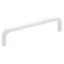 3-1/2" Wire Pulls Cabinet Pull, White