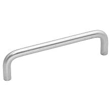 4" Wire Pulls Cabinet Pull, Satin Chrome