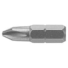 #2 x 1" Phillips Drive Insert Bit, 1" Length