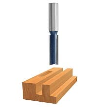 1/4" x 2-1/8" Straight Bit, 2-Flute, 1/4" Shank