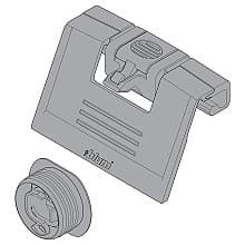 Handle for ZIF.80M7 Interior Drawer, Dust Gray